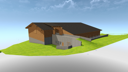 Ansicht von der Wiese