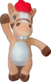 Maskottchen Klaru vom Ponyhof